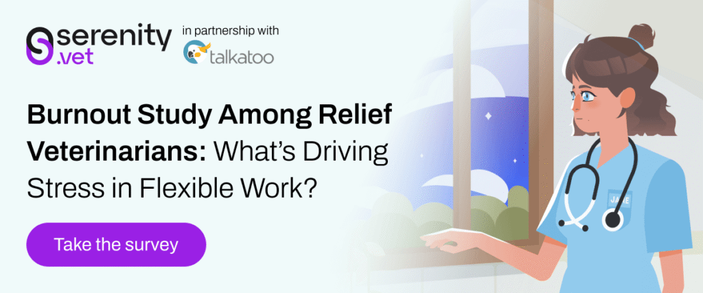 Burnout Study Among Relief Veterinarians - What’s Driving Stress in Flexible Work?